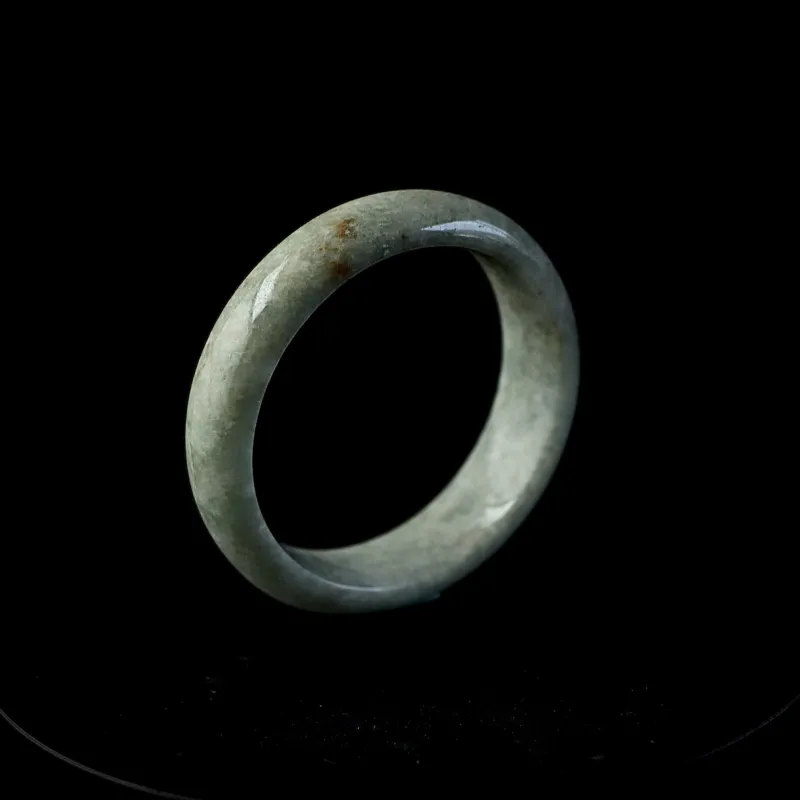 South Asia Bean Type Jadeite Bangles Unisex-3