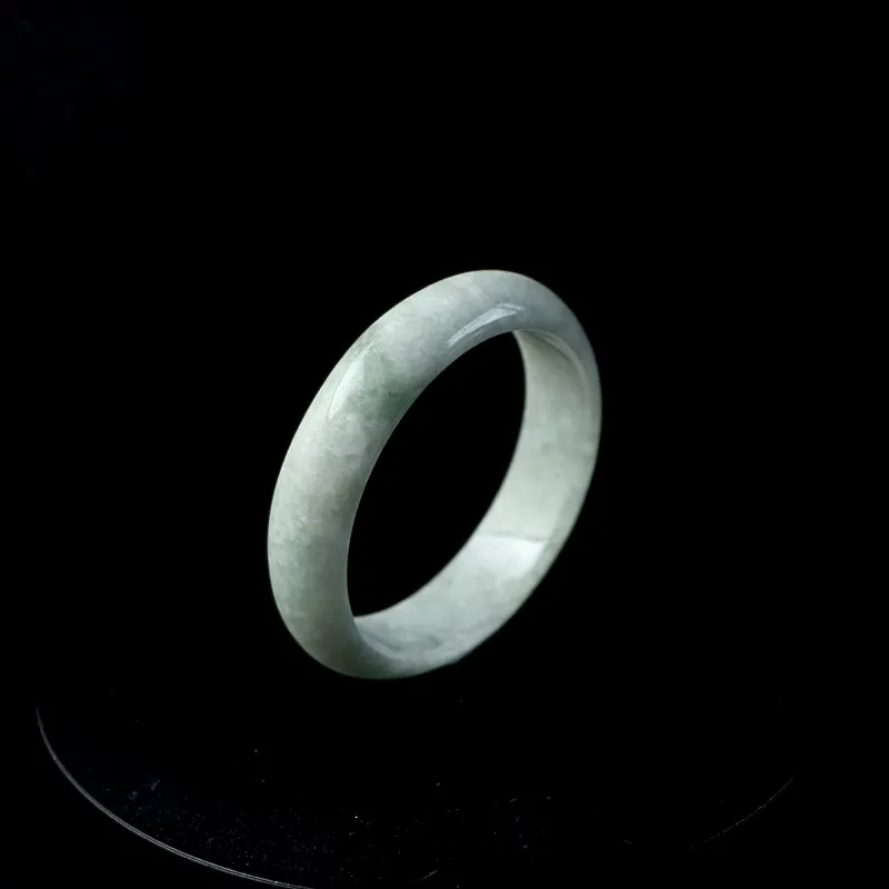 South Asia Bean Type Jadeite Bangles Unisex-5