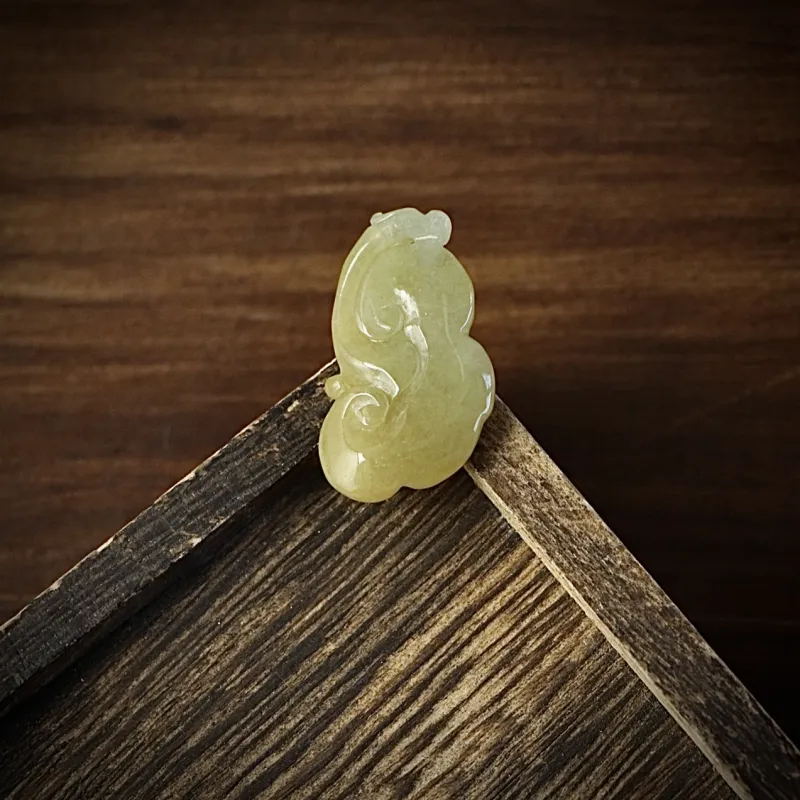 South Asia Bean Type Jadeite Pendants Unisex-4
