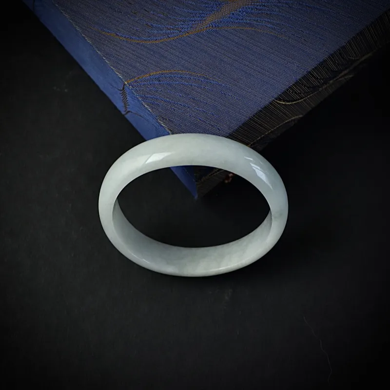 South Asia Bean Type Jadeite Bangles Unisex-3