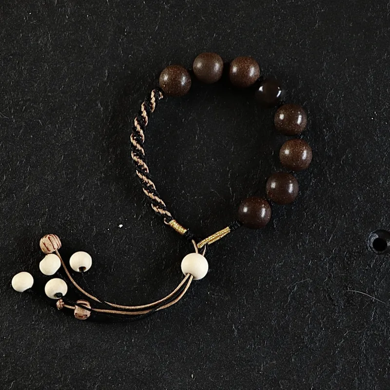 South Asia Phoebe Zhennan Wooden Bracelets Unisex-1