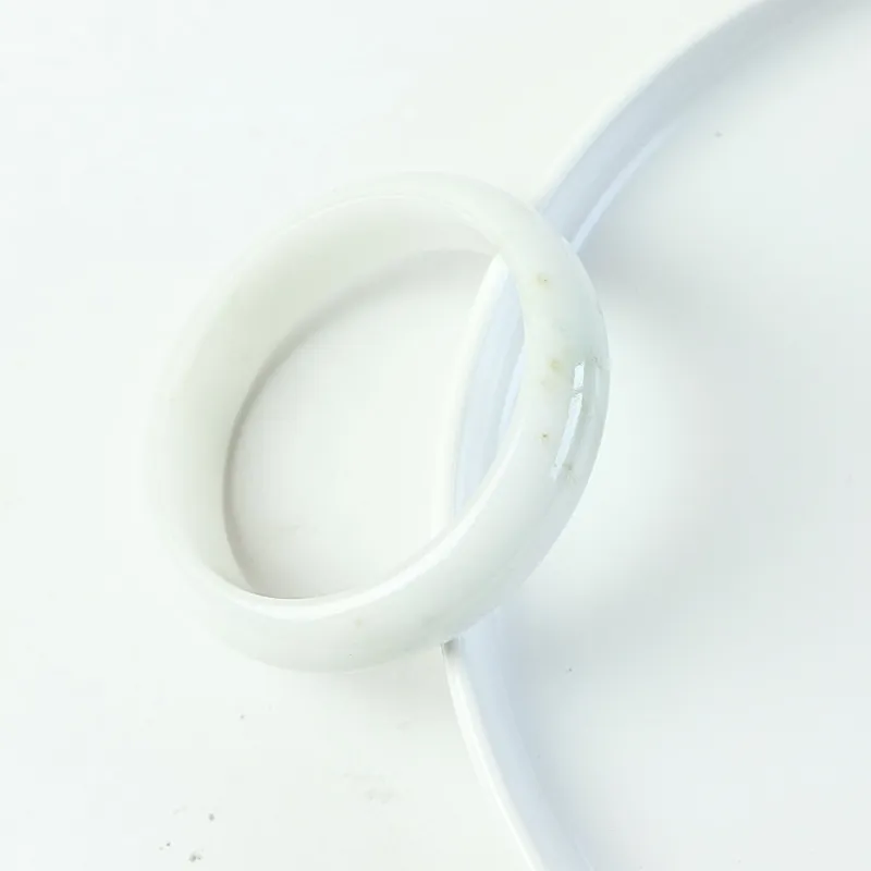 South Asia Bean Type Jadeite Bangles Unisex-5