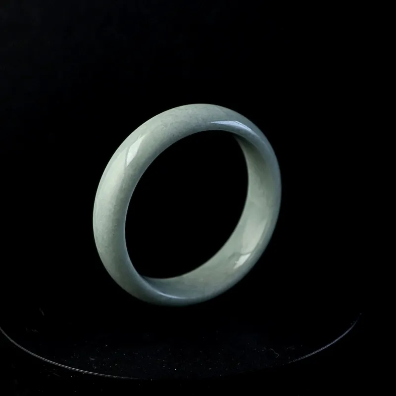 South Asia Bean Type Jadeite Bangles Unisex-4