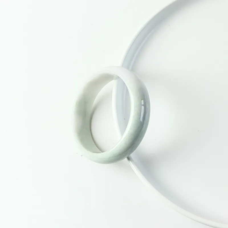 South Asia Bean Type Jadeite Bangles Unisex-5