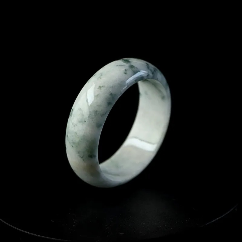 South Asia Bean Type Jadeite Bangles Unisex-4