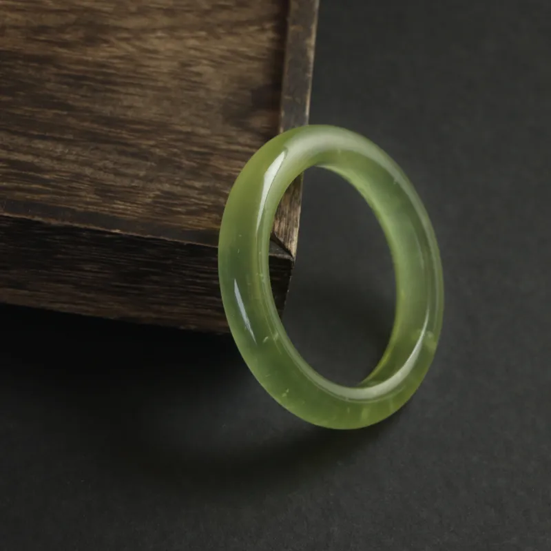 South Asia Serpentine Jade Bangles Unisex-2