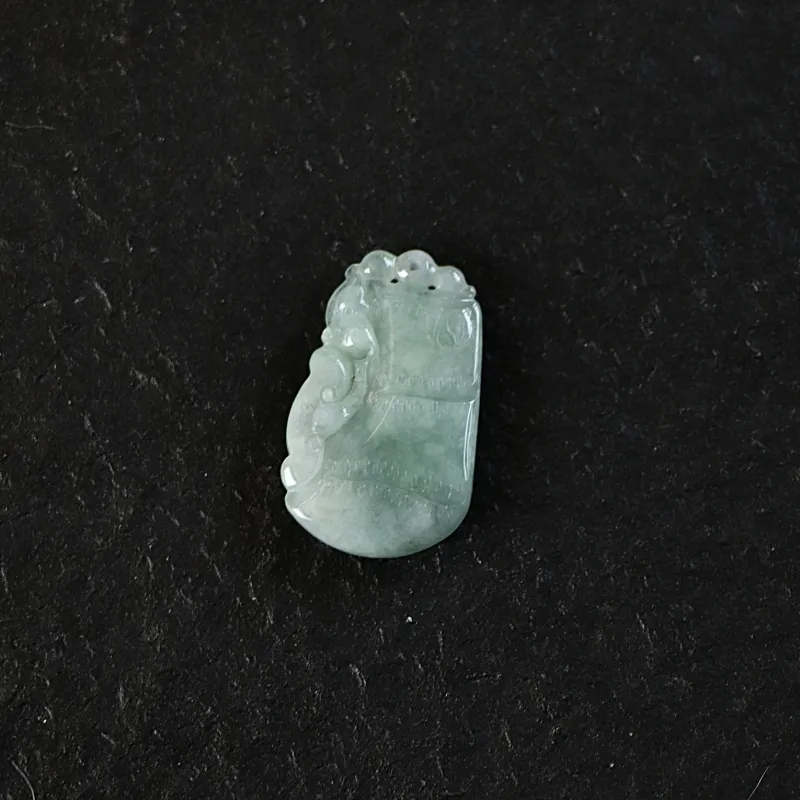 South Asia Bean Type Jadeite Pendants Unisex-3