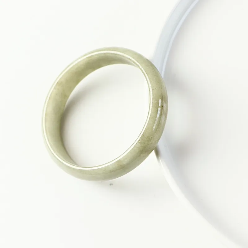 South Asia Bean Type Jadeite Bangles Unisex-1