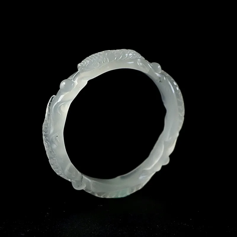 South Asia Serpentine Jade Bangles Unisex-2