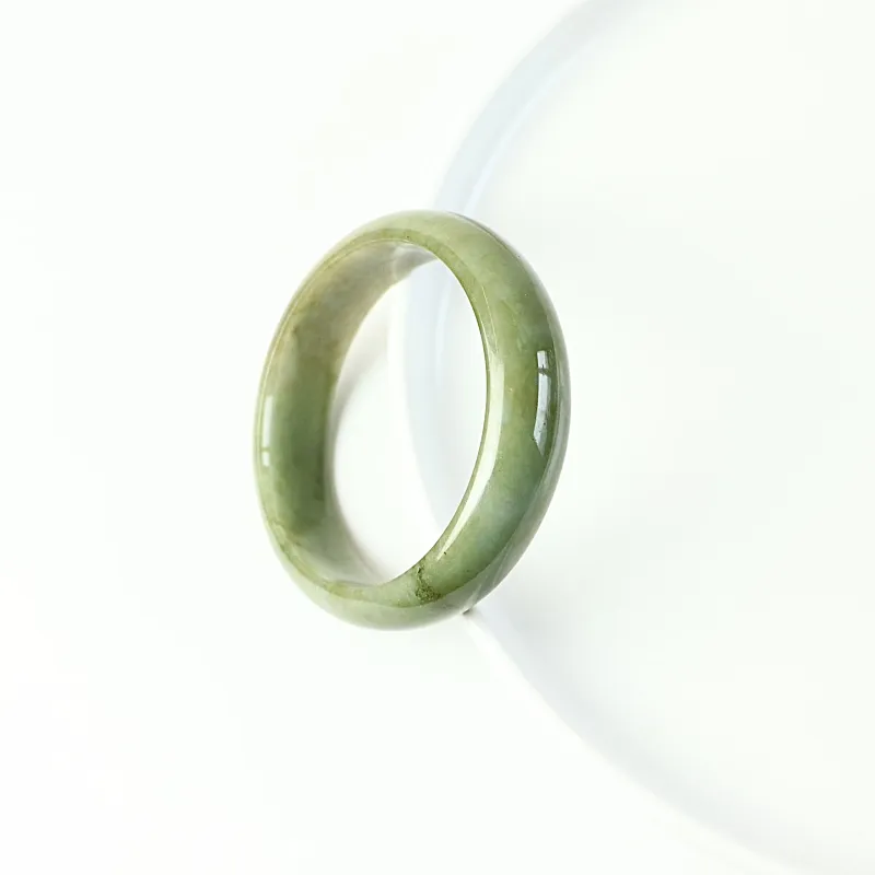 South Asia Bean Type Jadeite Bangles Unisex-5