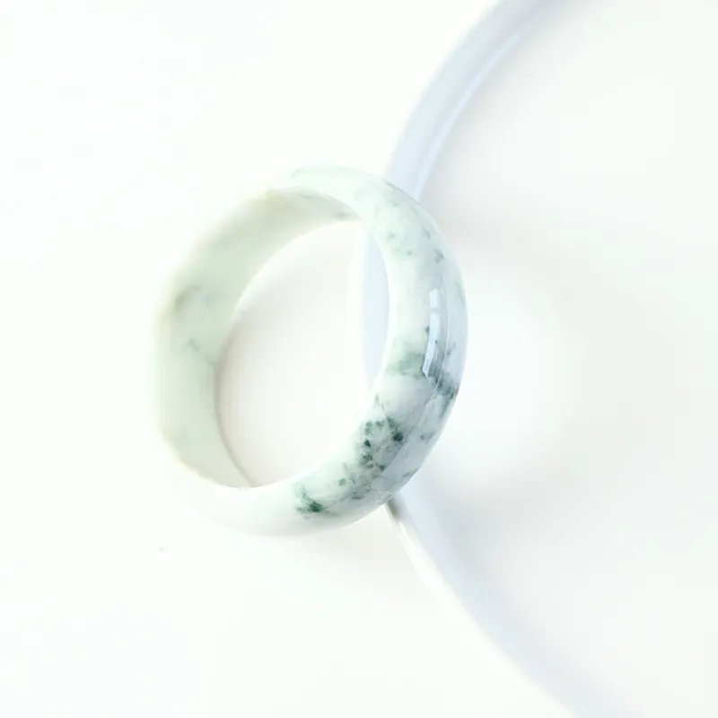 South Asia Bean Type Jadeite Bangles Unisex-5