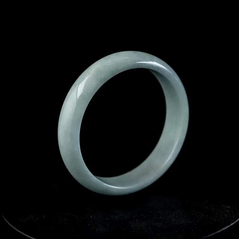 South Asia Bean Type Jadeite Bangles Unisex-4