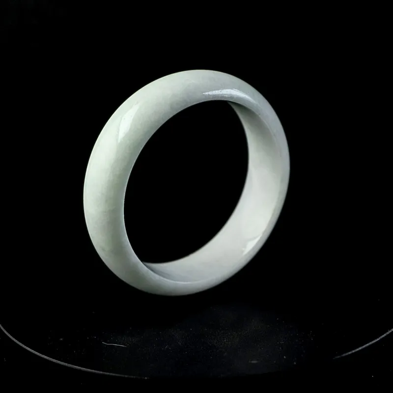 South Asia Bean Type Jadeite Bangles Unisex-4