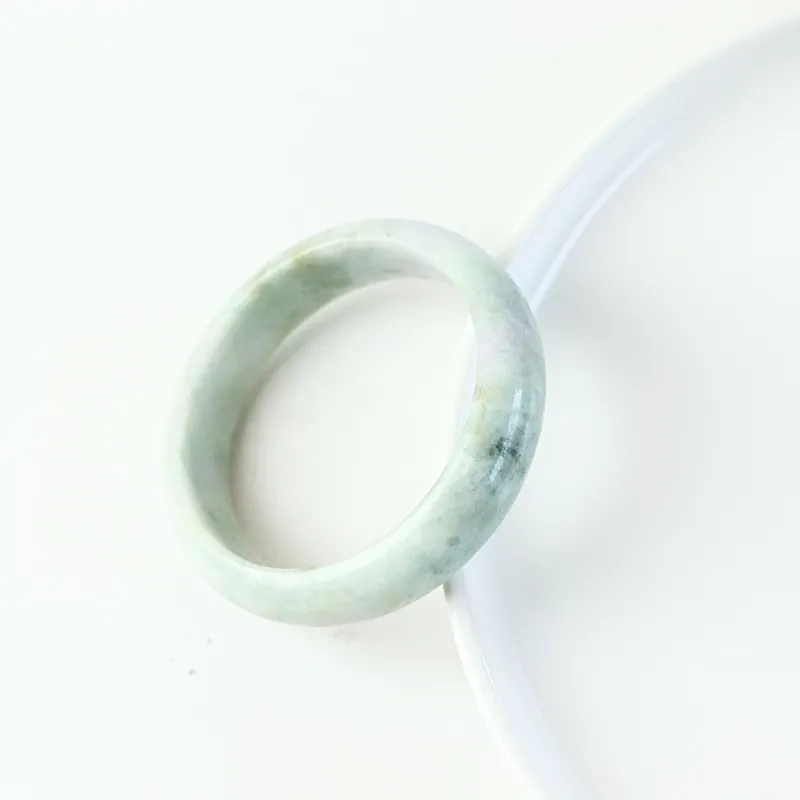 South Asia Bean Type Jadeite Bangles Unisex-5