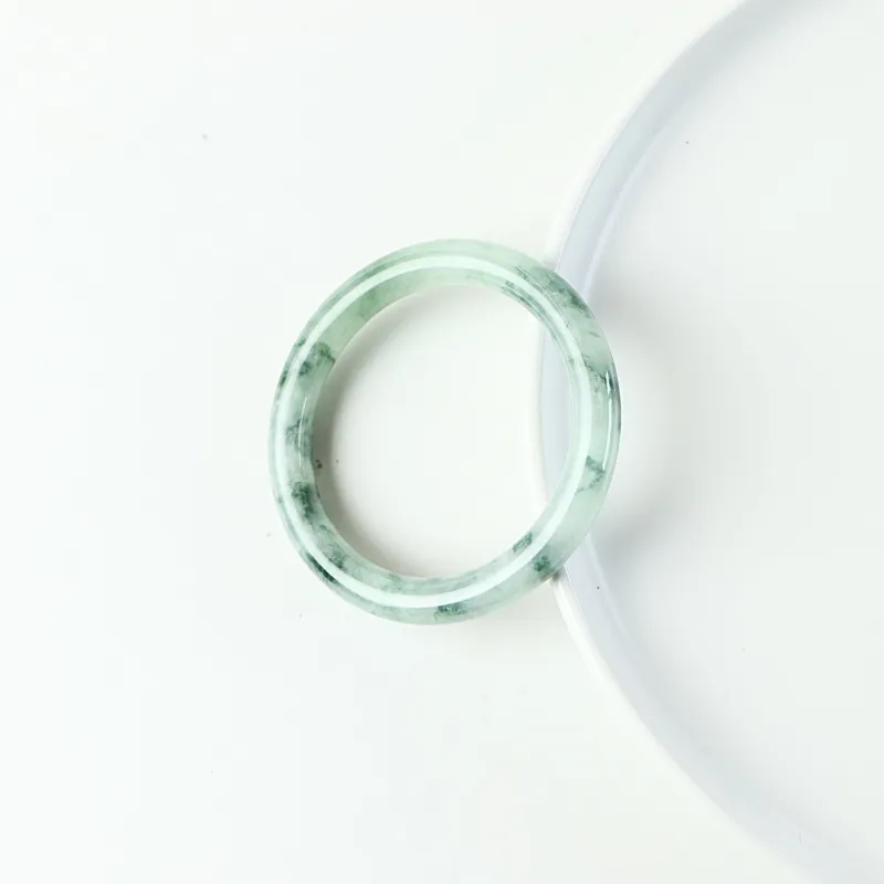 South Asia Bean Type Jadeite Bangles Women's-5
