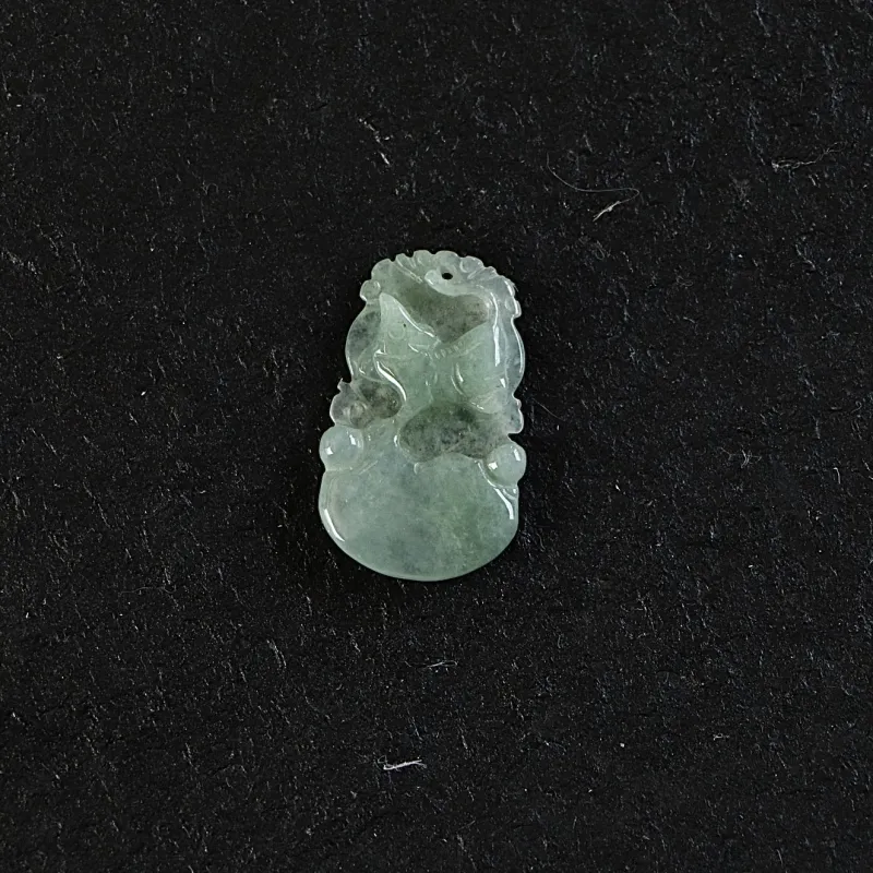 South Asia Bean Type Jadeite Pendants Unisex-4