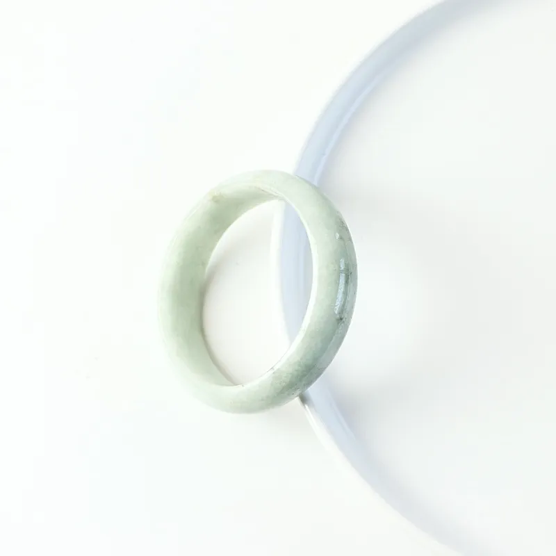 South Asia Bean Type Jadeite Bangles Unisex-5
