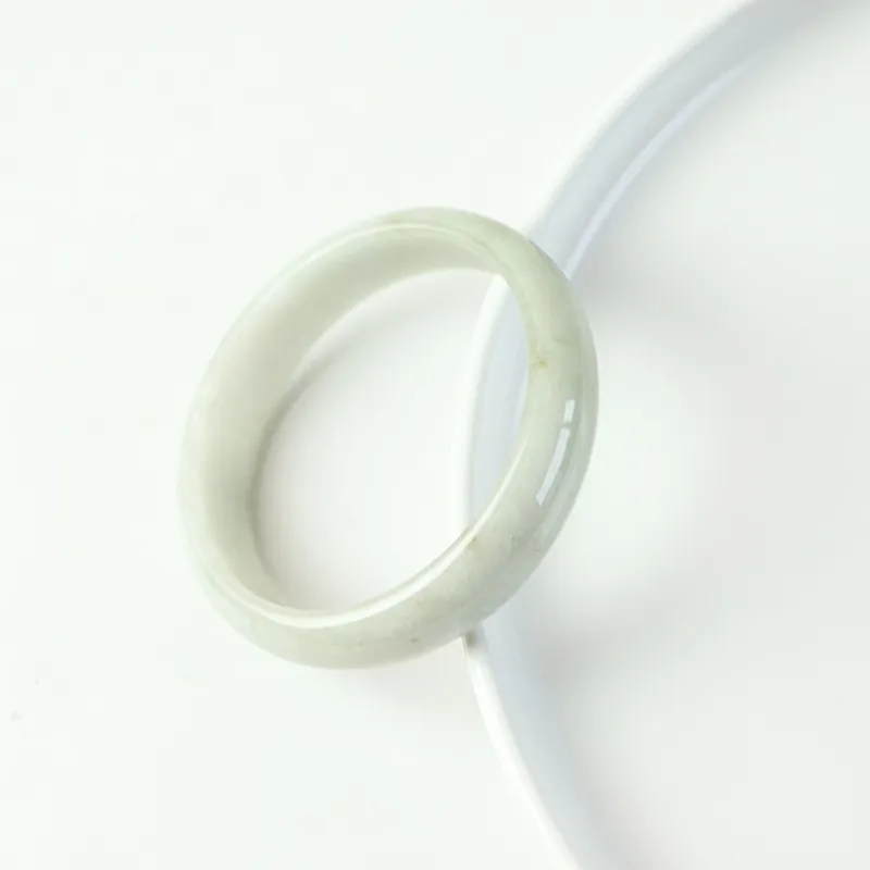 South Asia Bean Type Jadeite Bangles Unisex-5