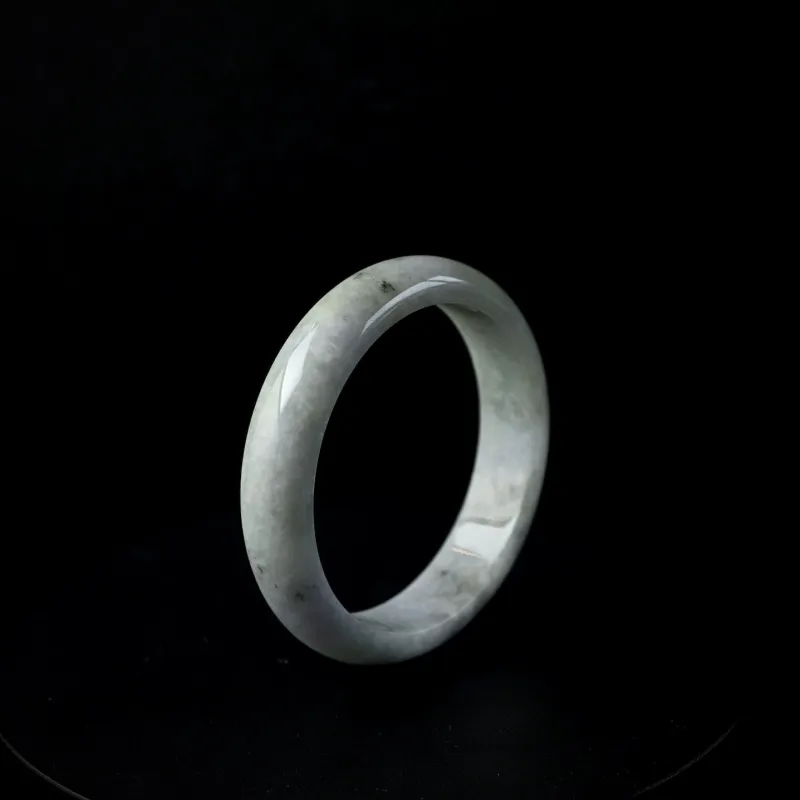 South Asia Bean Type Jadeite Bangles Unisex-4