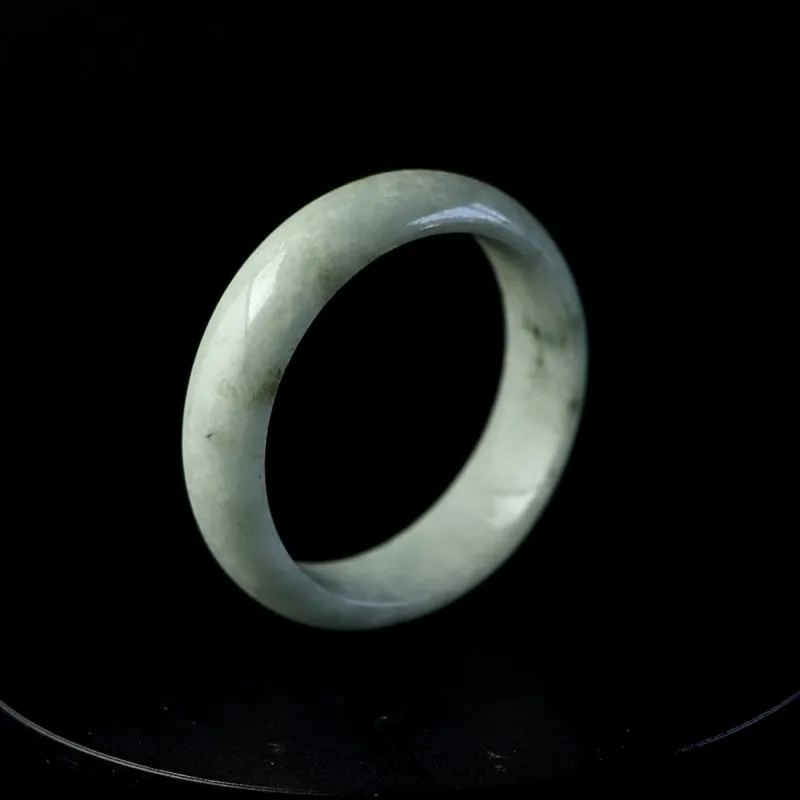 South Asia Bean Type Jadeite Bangles Unisex-1