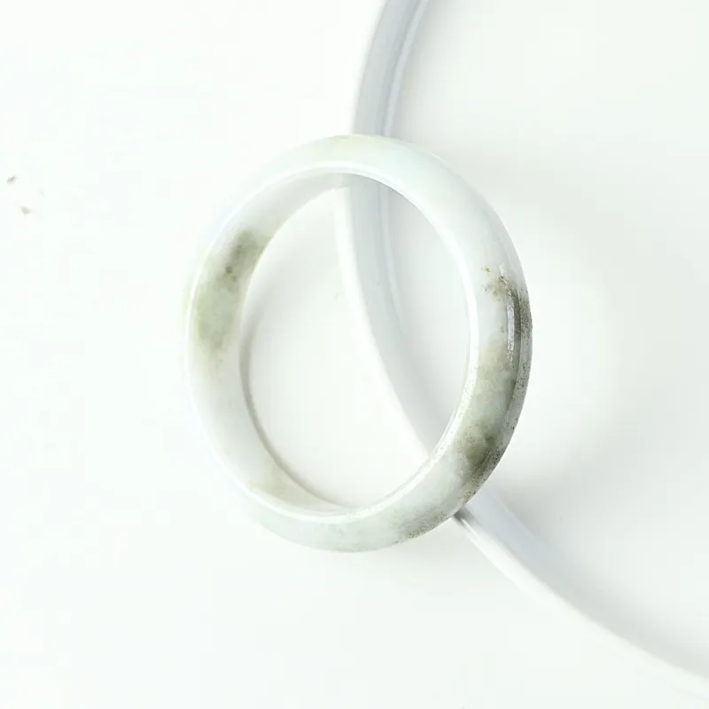 South Asia Bean Type Jadeite Bangles Unisex-2