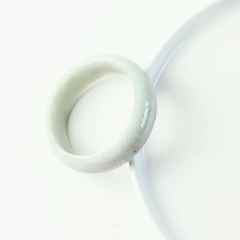 South Asia Bean Type Jadeite Bangles Unisex-4