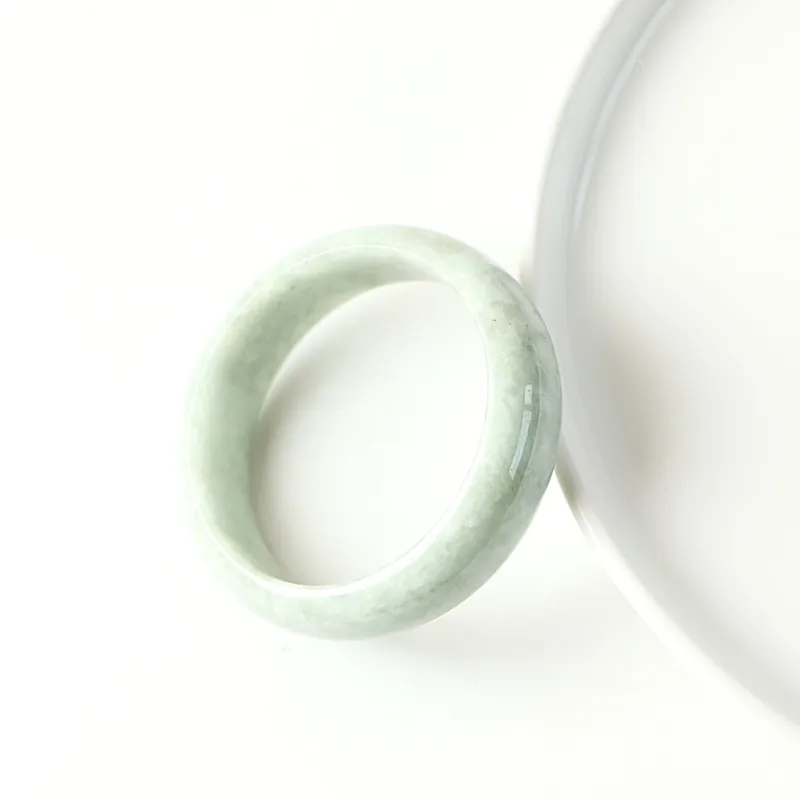 South Asia Bean Type Jadeite Bangles Women's-4