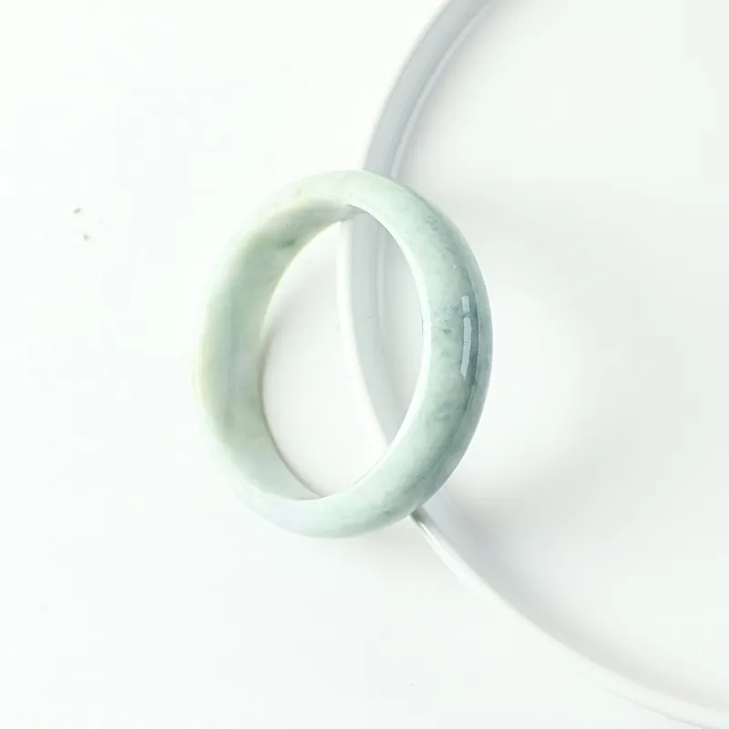 South Asia Bean Type Jadeite Bangles Unisex-1