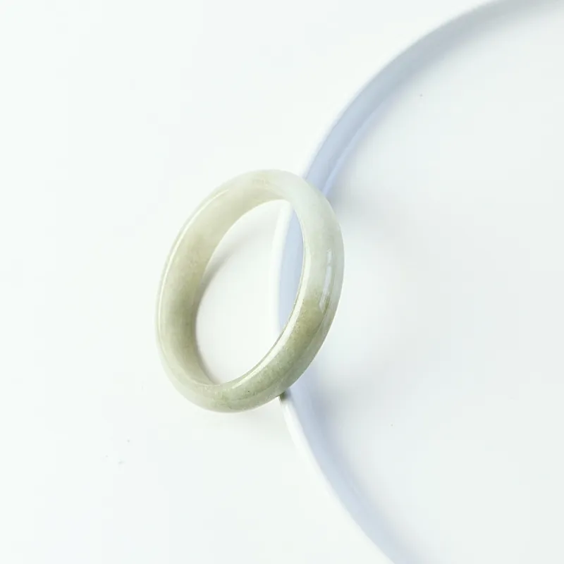 South Asia Bean Type Jadeite Bangles Unisex-5