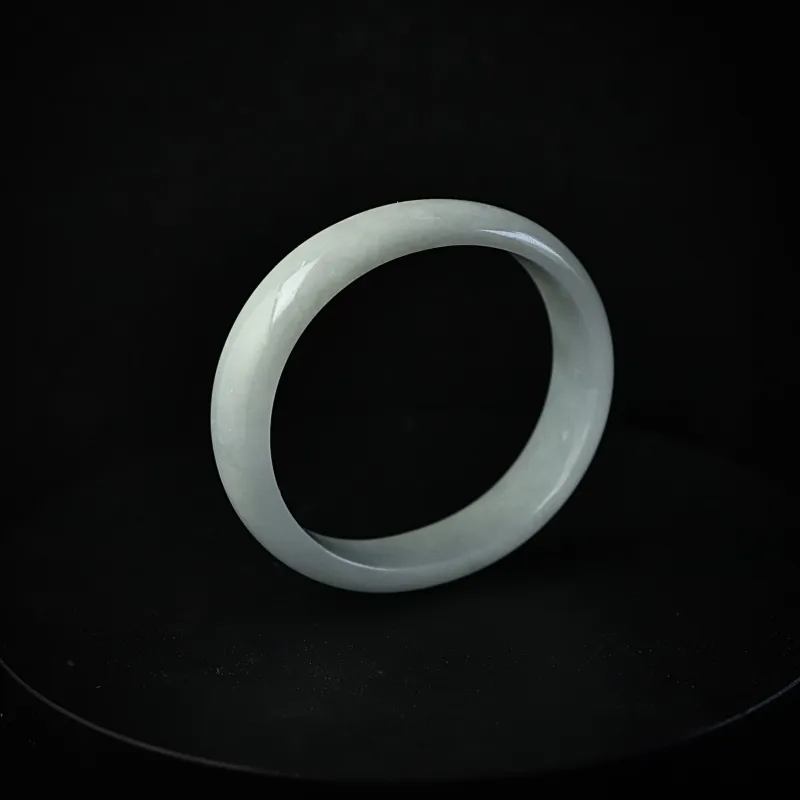 South Asia Bean Type Jadeite Bangles Unisex-2