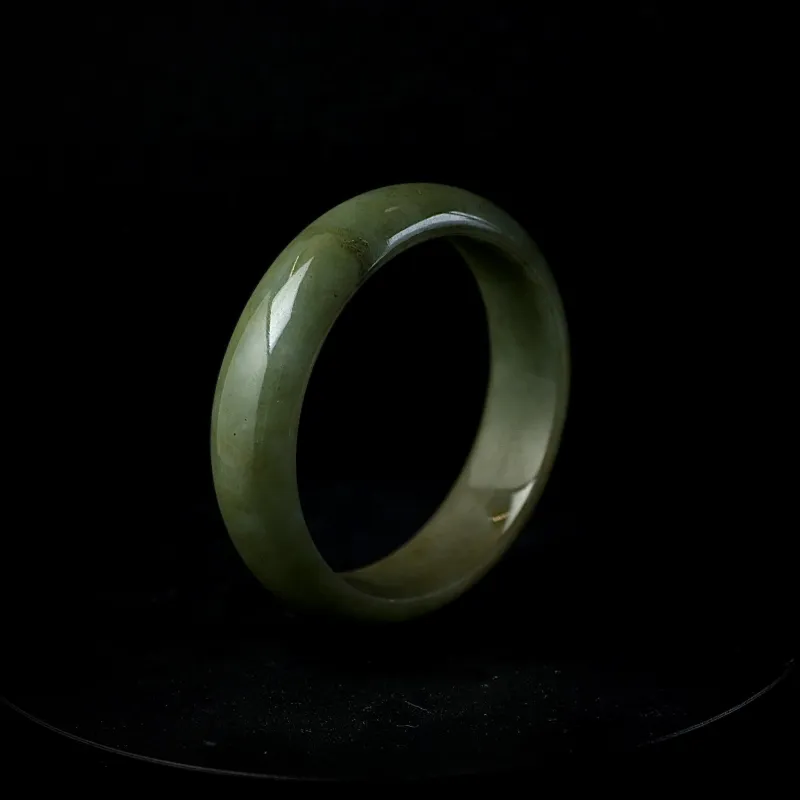 South Asia Bean Type Jadeite Bangles Unisex-4