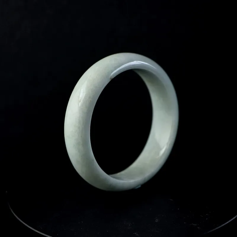 South Asia Bean Type Jadeite Bangles Unisex-3