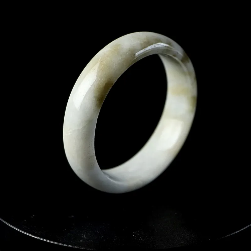 South Asia Bean Type Jadeite Bangles Women's-3