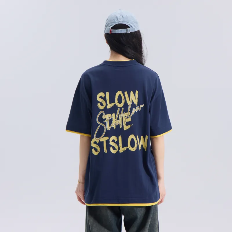 Stillslow Short Sleeved T Shirts Unisex-7
