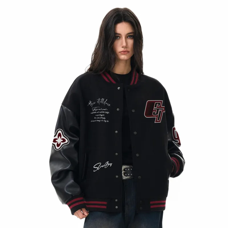 Stillslow Baseball Jacket Unisex-2