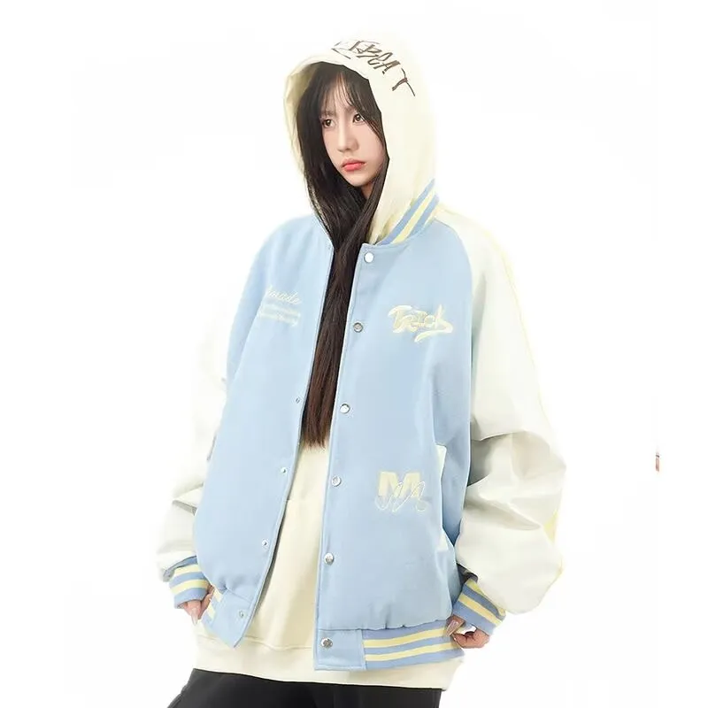 Stillslow Baseball Jacket Unisex-4