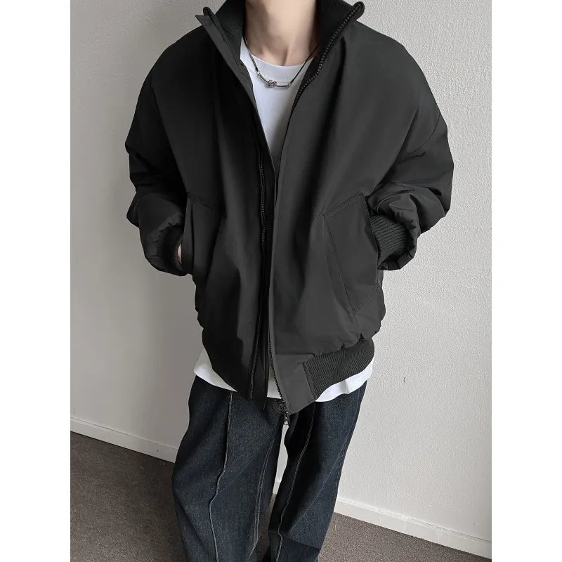 Stillslow Puffer Jacket Unisex Black-3