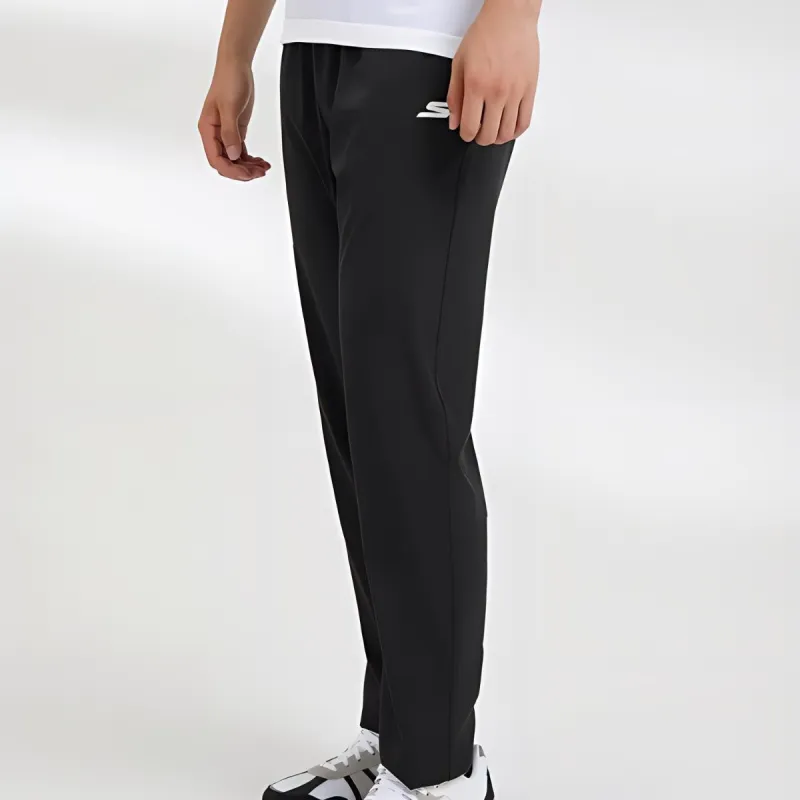 Skechers Knitted Sports Pants Men's Meteorite Black-4