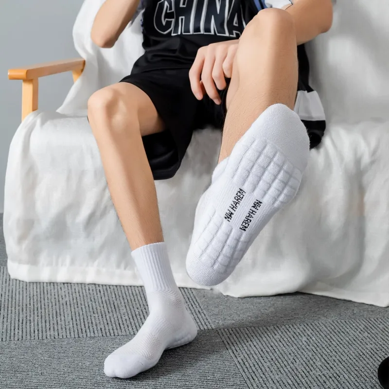 SALOATO Men Mid Calf Socks-13