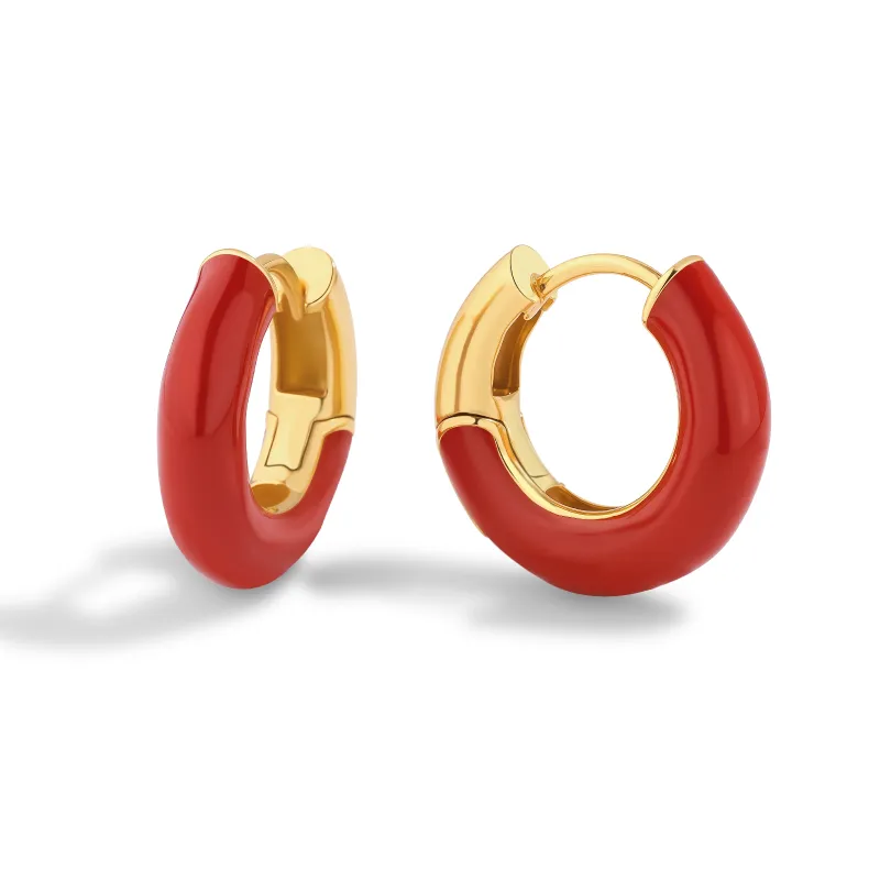Right Hand Waiting S925 Silver Earrings Women's-1