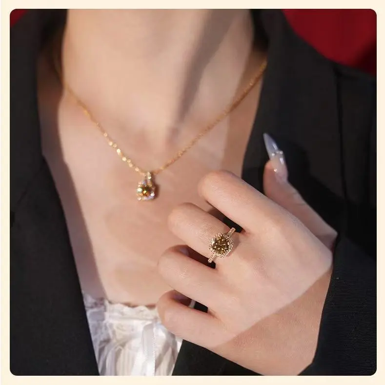 Right Hand Waiting S925 Silver Necklaces Women's-2