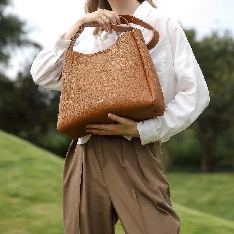 SADI Shoulder Bags Sandalwood Brown-9