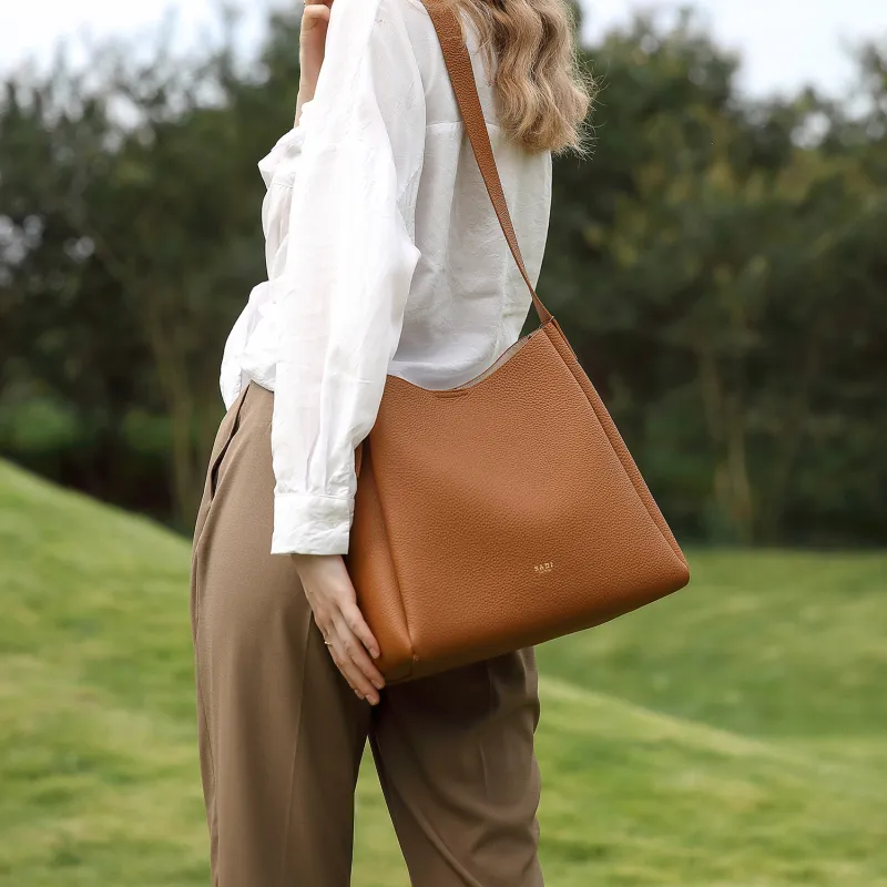SADI Shoulder Bags Sandalwood Brown-8