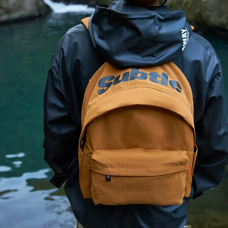 Subtle PU Backpack Tubas Unisex Multicolor-4