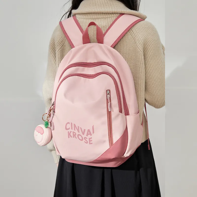 CinvaiKrose Fabric Backpack Large Size Women's-3