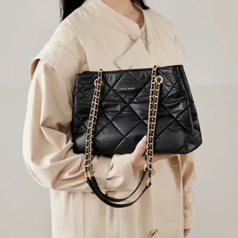 Simvay Clos Fabric Shoulder Bag Tote Crossbody Bag Women's-6