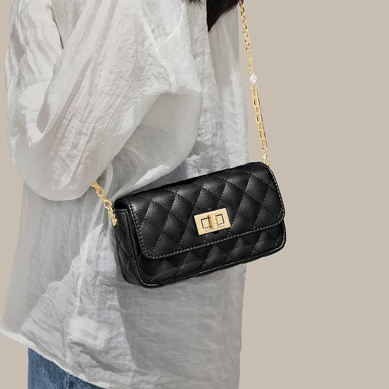 Simvay Clos Cow Leather With Synthetic Leather Shoulder Bag Crossbody Bag Shoulder Bag Small Size Women's Ecru/Black-13