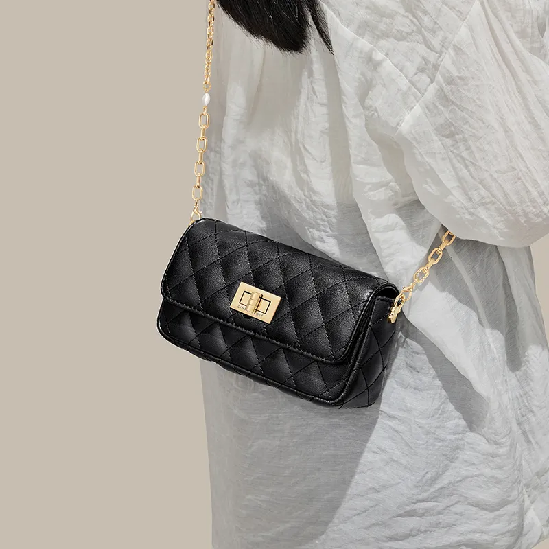 Simvay Clos Cow Leather With Synthetic Leather Shoulder Bag Crossbody Bag Shoulder Bag Small Size Women's Ecru/Black-14