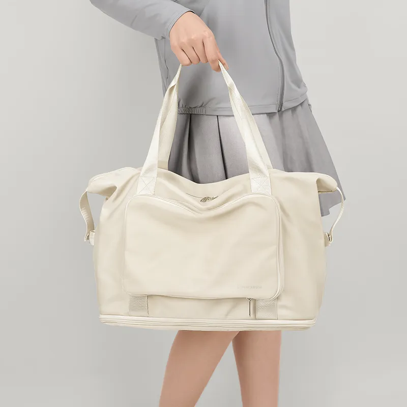 CinvaiKrose Travel Bags Ecru Shopping Bag Included-8