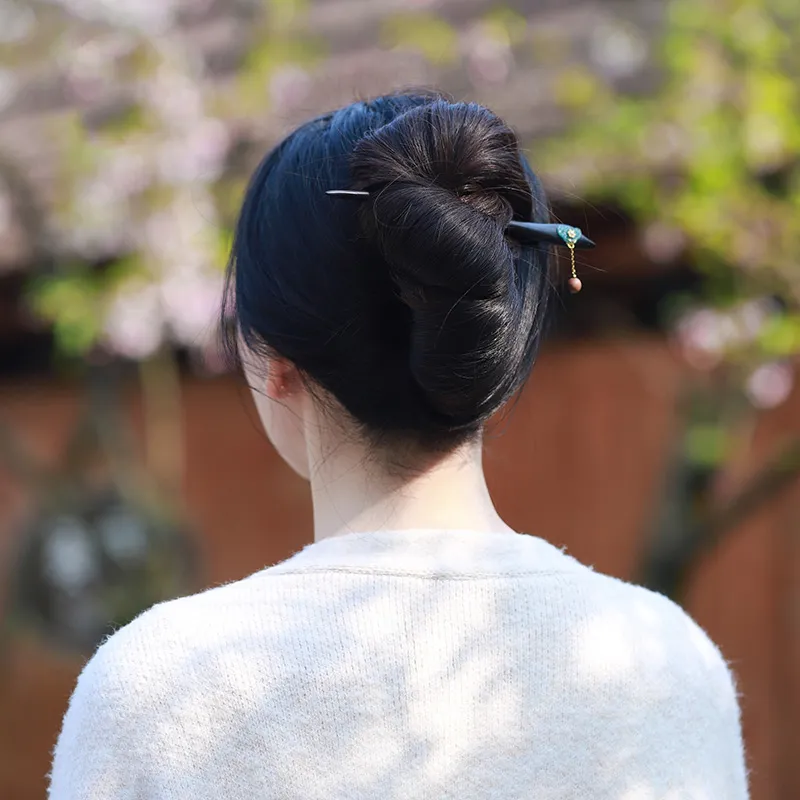 Yu Si Ji Sandalwood Hairpins Unisex-1